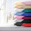 Plain Sof Poly Cotton Blend Oxford Pillowcase Pair Set