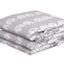 Elephant Grey 100% Cotton Cot Bumper