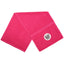 Egyptian Cotton 600GSM Embroidered Slogan Pocket Zip Hot Pink Gym Towel