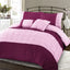 Jones Confection Embellished Pintuck Plum Pink Duvet Cover Set