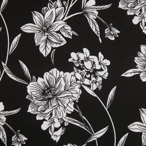 Josette Floral Cotton Blend Duvet Cover Set