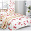 Katy Poppy Quilted Bedspread