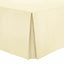 Egyptian Cotton Percale Plain Pleated Valance - 200 TC