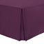 Egyptian Cotton Percale Plain Pleated Valance - 200 TC