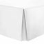 Egyptian Cotton Percale Plain Pleated Valance - 200 TC