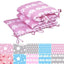 Elephant Pink 100% Cotton Cot Bumper
