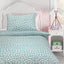 Mini Dots Celadon Toddlers Duvet Cover Set