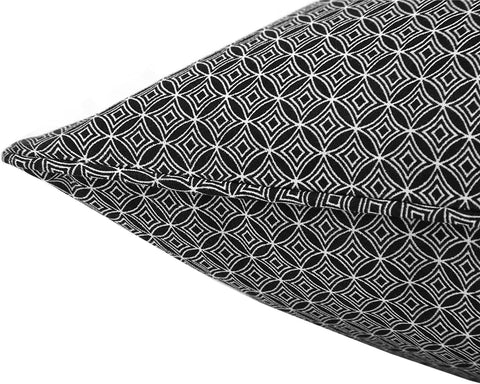 Christian Geometric Cushion Cover - Grey