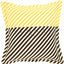 Cross Stripes Half Panama Cushion Cover - 45 x 45 cm