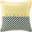 Cross Stripes Half Panama Cushion Cover - 45 x 45 cm