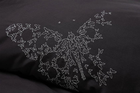 Elegant Embroidered Duvet Cover Set