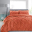 Vintage Pintuck Luxury TC200 Duvet Cover Set