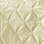 Vintage Soft Gold Pintuck Luxury TC200 Duvet Cover Set