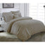 Jacob Taupe Pintuck TC144 Duvet Cover Set