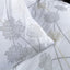 Janet Embroidered Floral 100% Cotton TC180 Duvet Cover Set