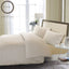 Herringbone Cream TC-116 Duvet Cover Set