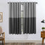 Paloma Grey Eyelet Curtains Set