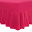 Egyptian Cotton Percale Deep Fitted Valance - 200 TC