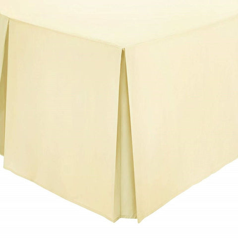 Plain Bed Linen Base Valance Bedding Sheets