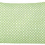 Polka Dot Green 100% Cotton Housewife Pillowcases Pair Set