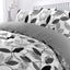 Retro Leaf 100% Brushed Cotton Duvet Cover Set