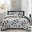 Retro Leaf 100% Brushed Cotton Duvet Cover Set