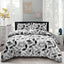 Retro Leaf 100% Brushed Cotton Duvet Cover Set