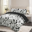 Retro Leaf 100% Brushed Cotton Duvet Cover Set