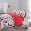 Retro Leaf 100% Brushed Cotton Duvet Cover Set