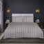 Spiro Diamond Geometric Flannel Housewife Pillowcase Pair Set