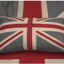 Union Jack Grey Pillowcase Pair Set