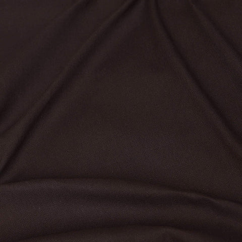 Plain Dyed Half Panama 100% Cotton Fabric Brown by Meter – 236 cm Wide