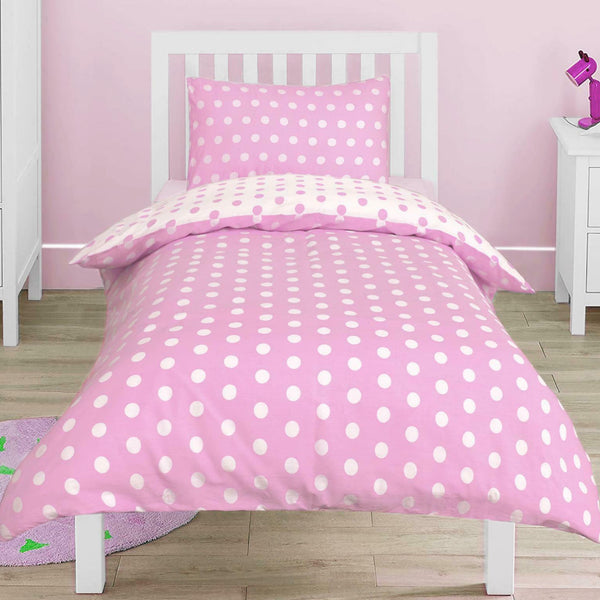 Polka dot baby bedding discount
