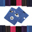 Egyptian Cotton 600GSM Embroidered Slogan Pocket Zip Royal Blue Gym Towel
