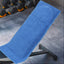 Egyptian Cotton 600GSM Simple Pocket Zip Royal Blue Gym Towel