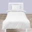 Stripes White Toddlers Duvet Cover Set