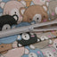 Teddy Bear Mulitcoloured Cotton Blend Toddler Duvet Set (T02)