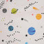 Galaxy Mulitcoloured Cotton Blend Toddler Duvet Set (T05)
