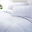 Cartier Pintuck Luxury Egyptian Cotton Duvet Cover Set