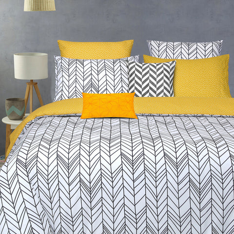 Chevron Filled Cushion