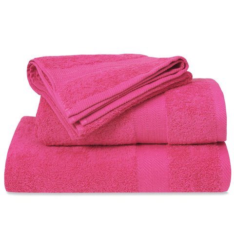 Egyptian Cotton Towel - Hot Pink