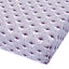 Paloma Purple 100% Cotton Fitted Sheet