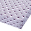 Paloma Purple 100% Cotton Fitted Sheet