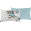 Rose Floral Blue Housewife Pillowcase Pair
